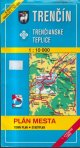 Trenčín Trenčianske Teplice Plán mesta