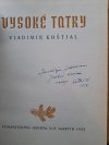 Vysoké Tatry,  čiernobiele fotografie(veľký formát) s podpisom Koštiala