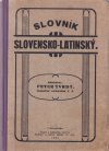 Slovník slovensko-latinský