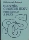 Slovník cudzích slov 