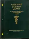 Abecední seznam zboží k celnímu sazebníku (veľký formát)