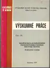Výskumné práce  č.178