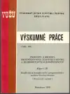 Výskumné práce  č.186
