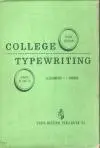 College Typewriting - Parts II.and III.