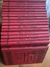 Séria starožitných kníh písaných švabachom