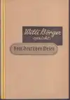 Willi Börger spricht vom Deutschen Wesen