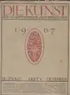 Die kunst - Heft 3 - 1907 (veľký formát)