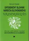 Diferenčný slovník nárečia slovenského Vajnorského (malý formát)
