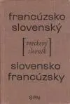 Francúzsko slovenský slovensko francúzsky vreckový slovník
