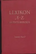 Lexikon A-Z in zwei Bänden (dve knihy veľký formát)