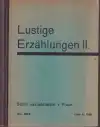 Lustige Erzählungen II.