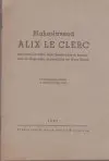 Blahoslavená Alix Le Clerc (menší formát)