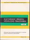 Kulturnost projevu vedoucího pracovníka