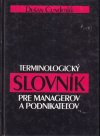 Terminologický slovník pre managerov