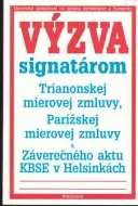 Výzva signatárom Trianonskej mierovej zmluvy, parížskej mierovej zmluvy  
