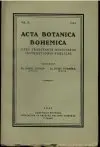 Acta Botanica Bohemica
