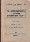 Malá učebnice esperanta (malý formát)