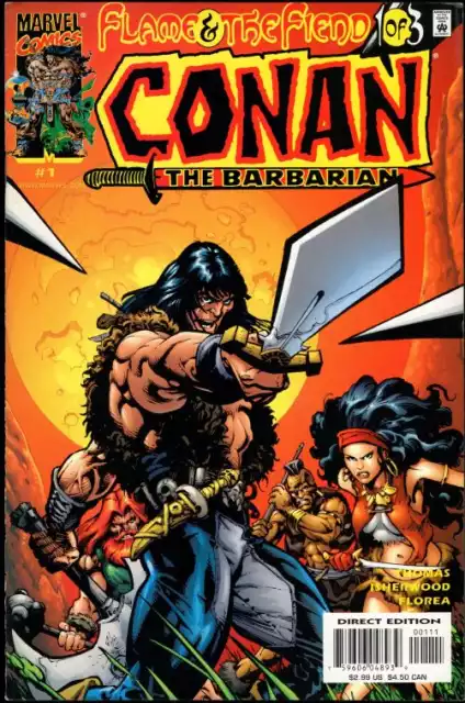 Conan The Barbarian 1 - Flame and the Fiend part one of three