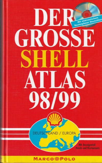 Der Grosse Shell Atlas 98-99 (veľký formát)