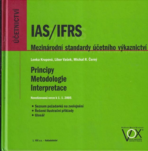 IAS-IFRS Mezinárodní standardy účetního výkaznictví (veľký formát)