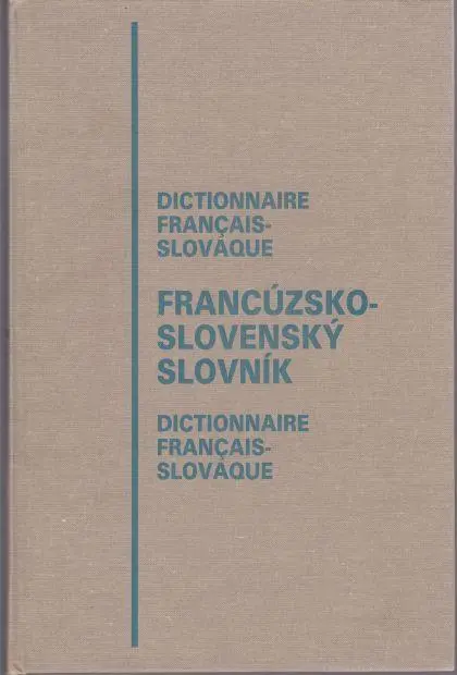 Francúzsko - slovenský slovník (veľký formát)