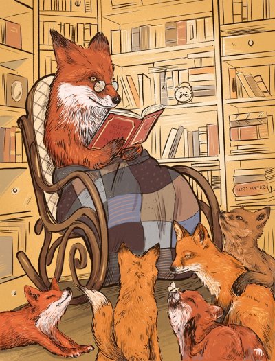 Líšky a knižky (rozprávka)